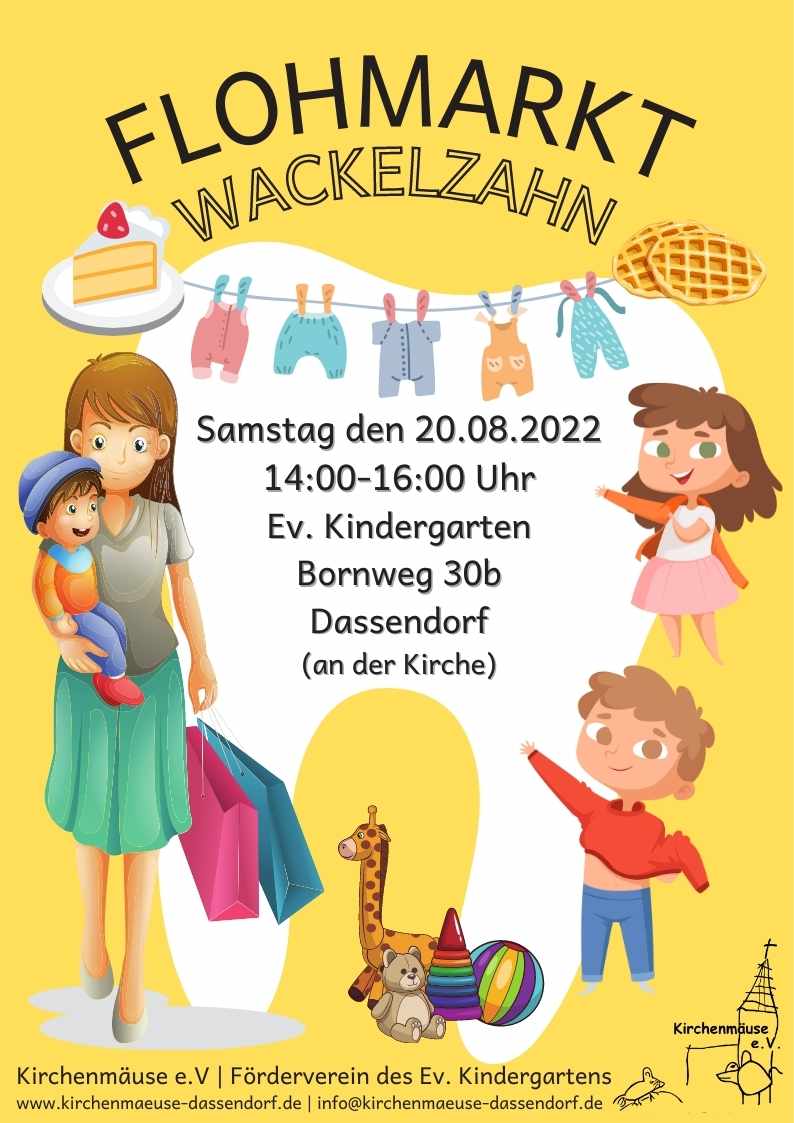 Poster Flomarkt Wackelzahn